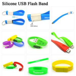 Silicon Bracelet USB